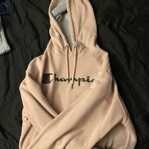 Men’s Champion Light Pink Hoodie (S)